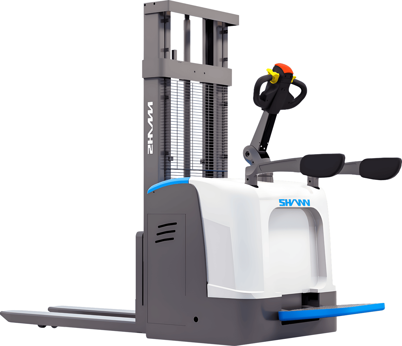 SHANN CDD K-III 15-50 — штабелер с литиевой батареей и защитой IP65